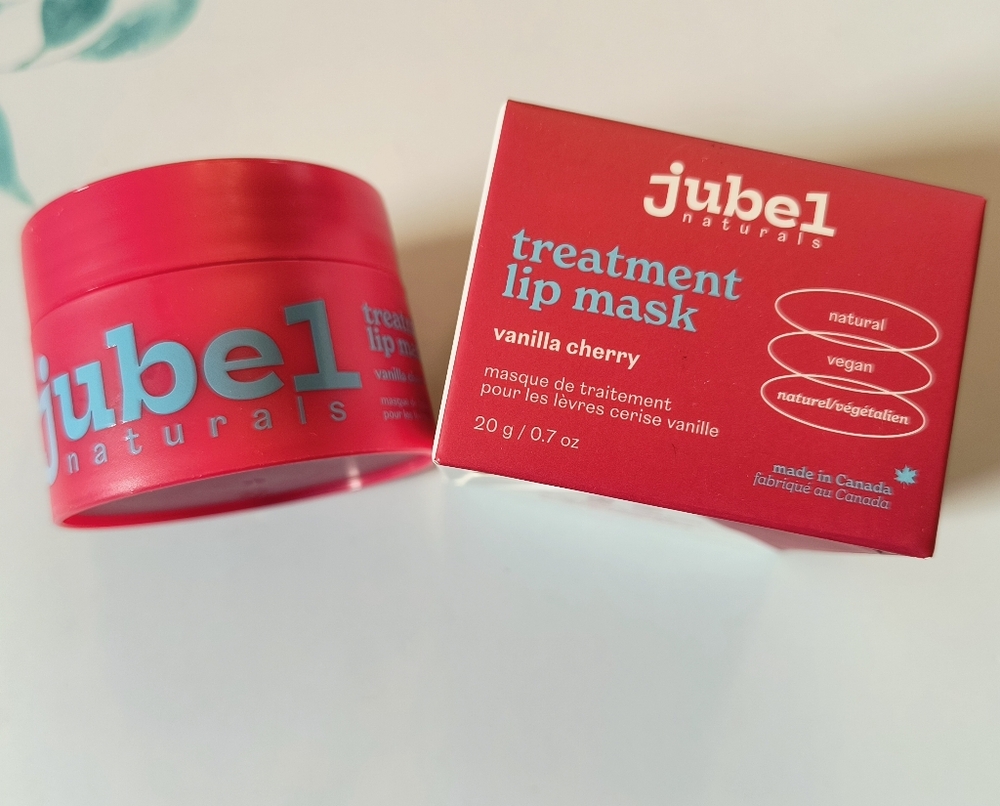 Jubel Naturals Vanilla Cherry Treatment Natural Vegan Lip Mask